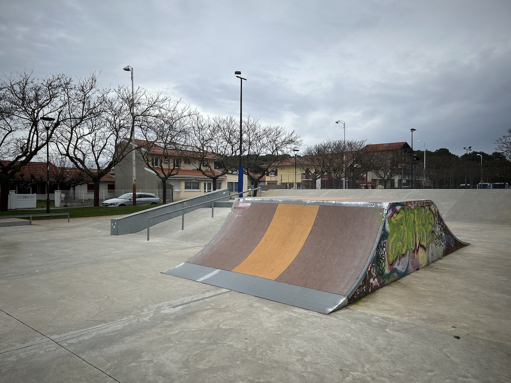 Biscarrosse plage skatepark